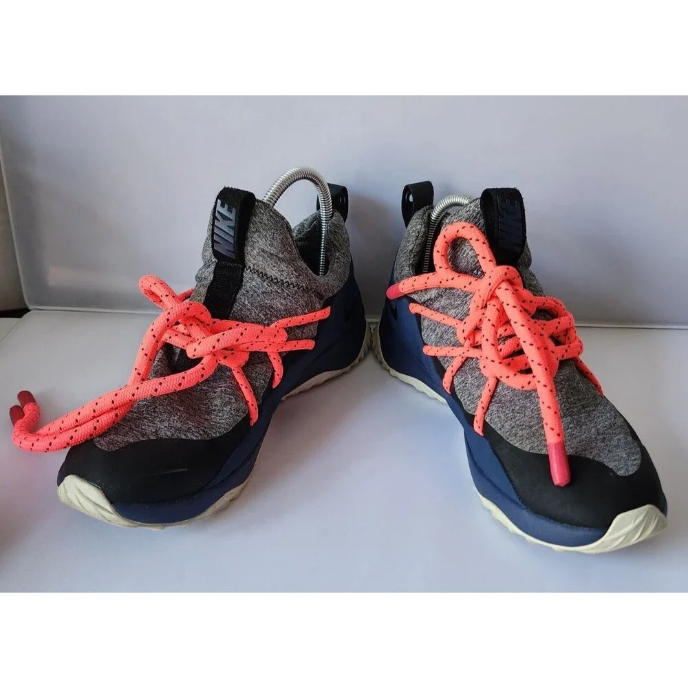 Nike City Loop Women's SZ 9 Navy Black Pink AA1097-401 Chunky Laces Comfy